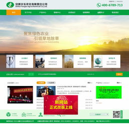 安徽豐樂農(nóng)化網(wǎng)站建設(shè) 打造數(shù)字化農(nóng)業(yè)服務(wù)平臺(tái)